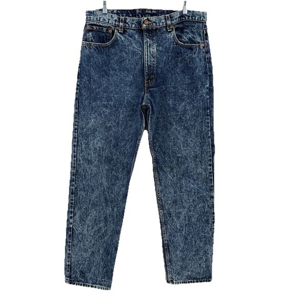 Vintage Levi’s 505 Jeans Men’s 38x32 Frosted Stonewashed USA Made 80s Retro - Picture 2 of 12